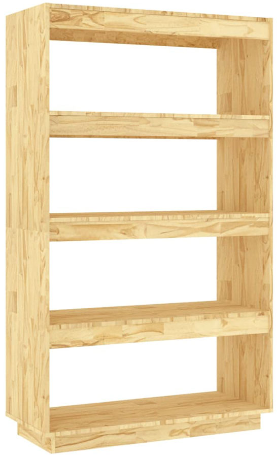 Regał Z 4 Półkami Z Litego Drewna B5-N59