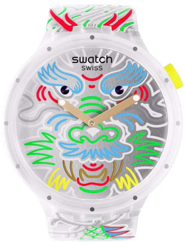 Zegarek Swatch SB05Z102 DRAGON IN CLOUD