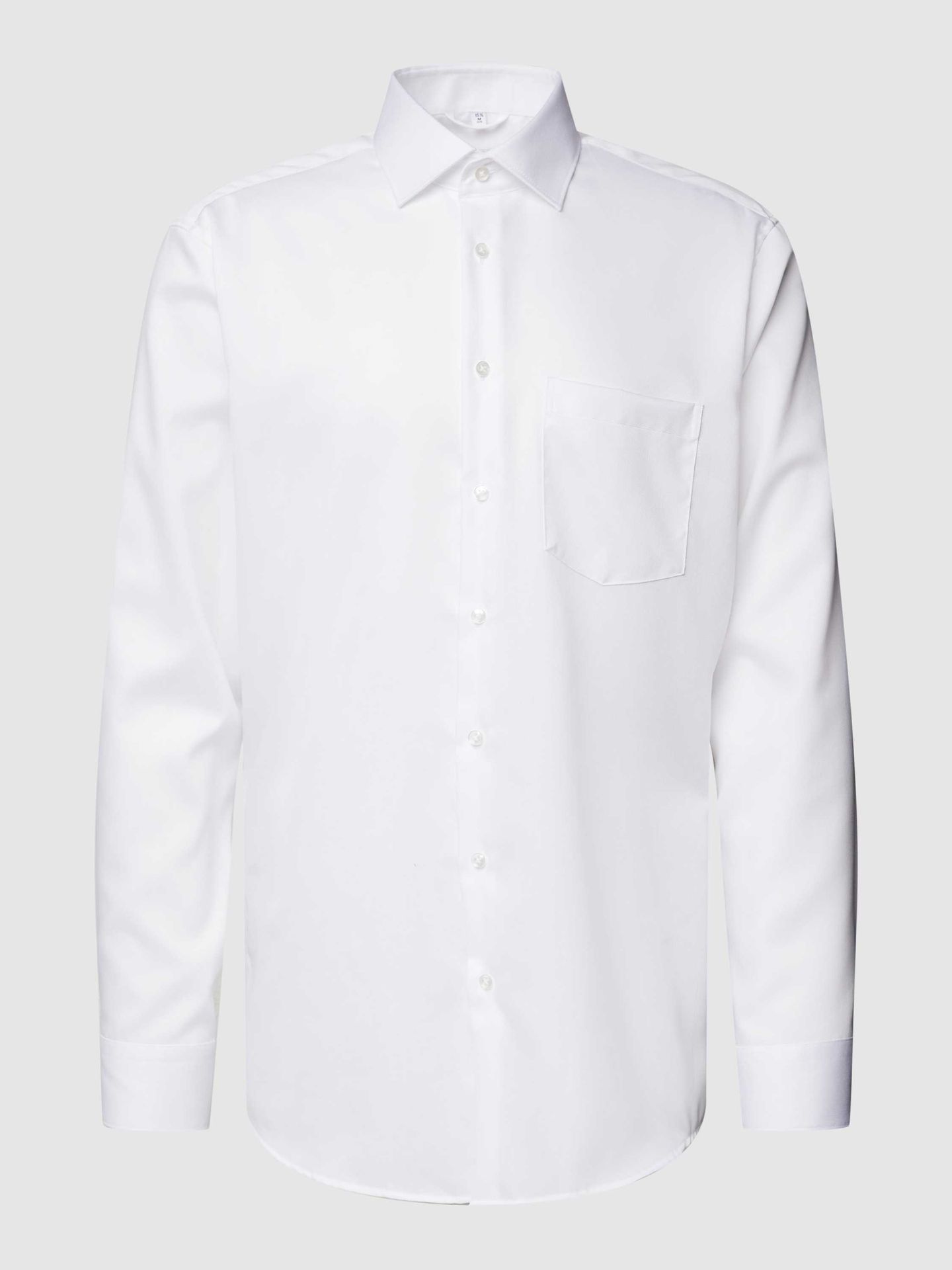 Koszula biznesowa o kroju regular fit z kołnierzykiem typu kent