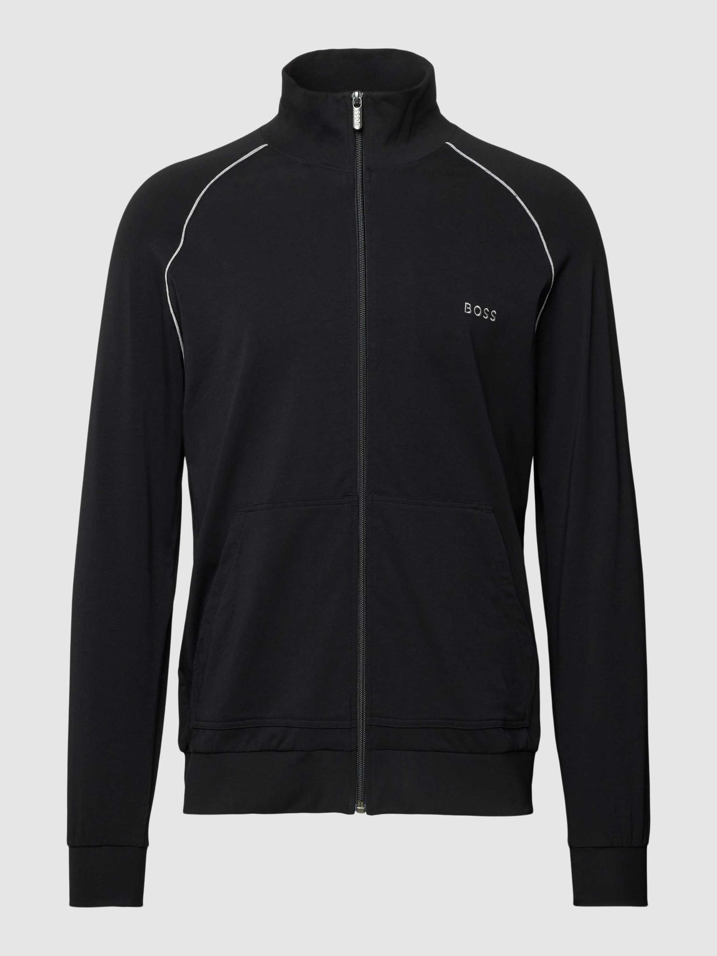 Bluza rozpinana z wyhaftowanym logo model ‘Mix&Match’