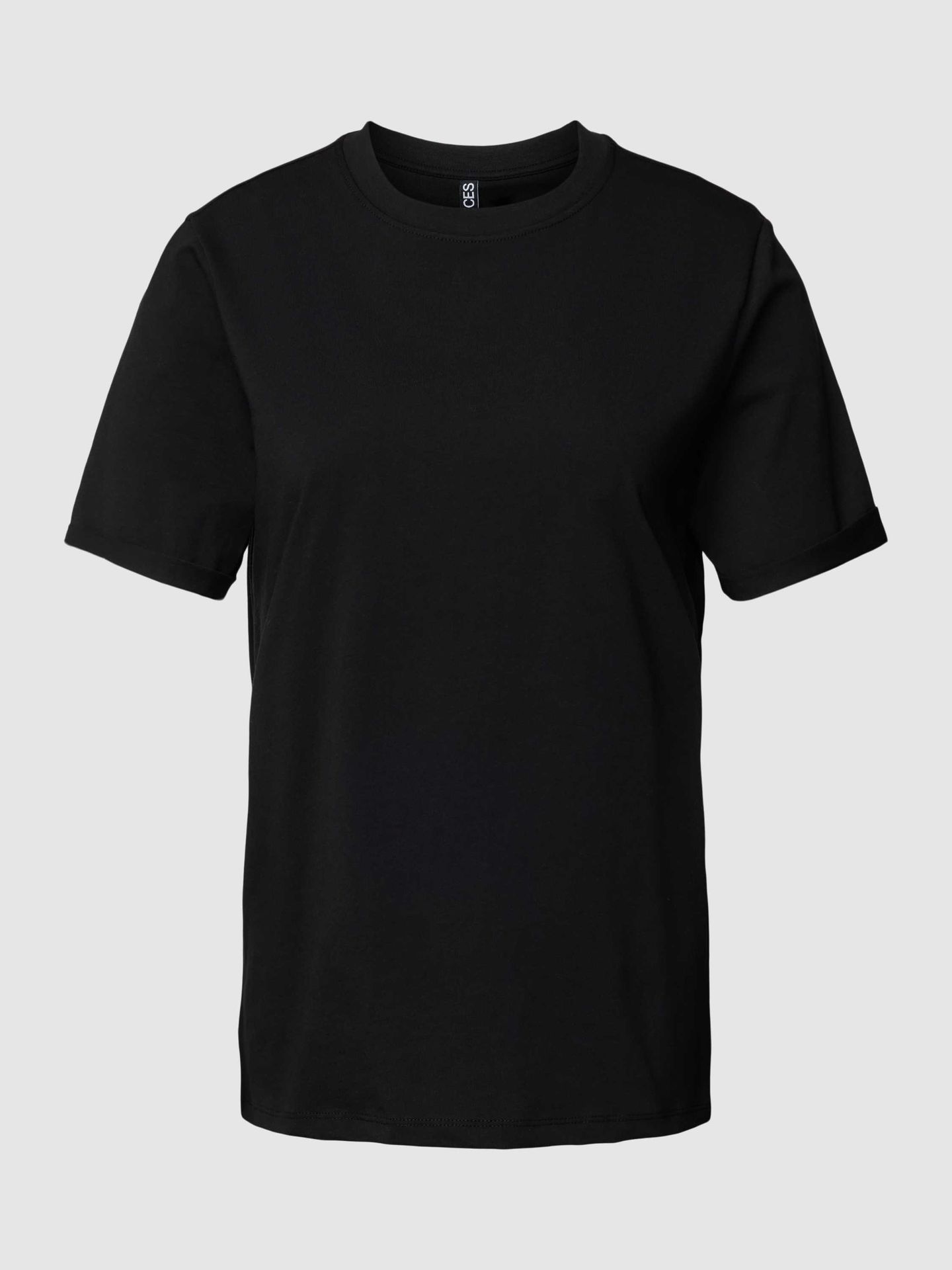 T-shirt w jednolitym kolorze model ‘RIA’