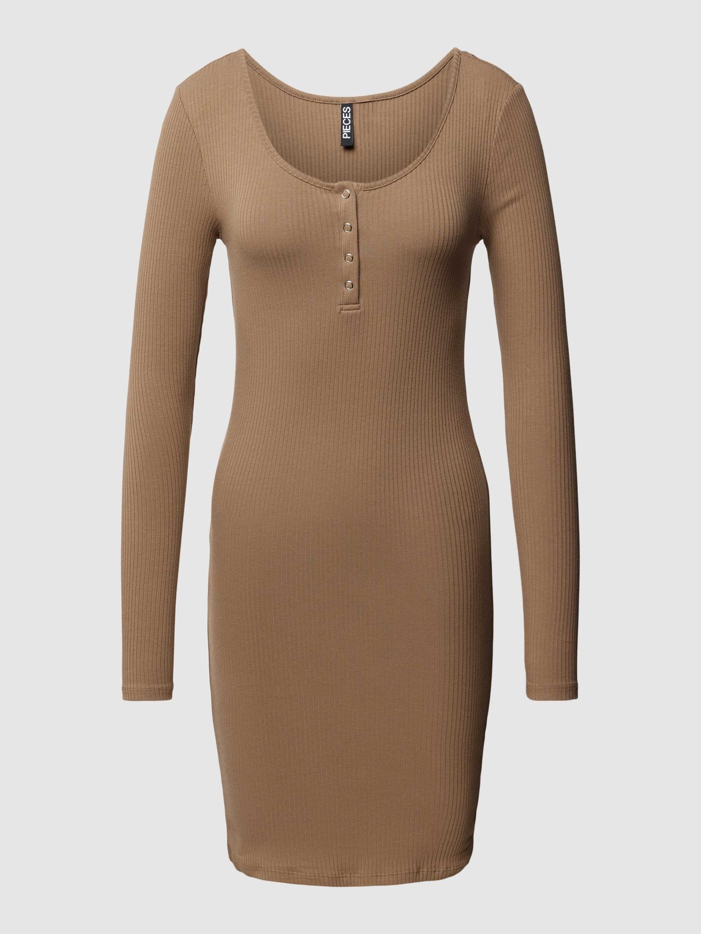 Sukienka mini w jednolitym kolorze model ‘KITTE’