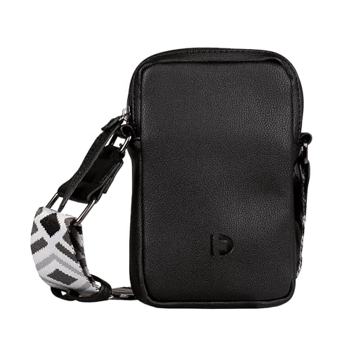 TOM TAILOR MENA damska torba na smartfon, czarna, czarny, m