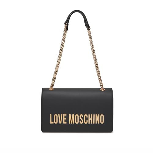 Love Moschino JC4192PP1I, Torba Na Ramię Kobieta, Czarny, Czarny
