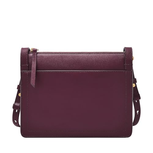 Fossil Women's Taryn Crossover Body Bag, Purple, liliowy