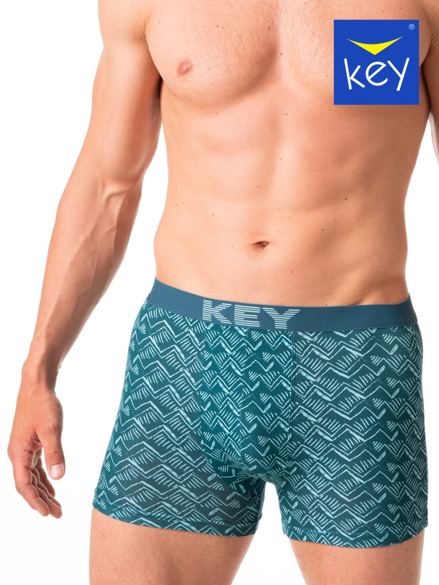 SZORTY KEY MXH-904 A24 (kolor zielony, rozmiar M)