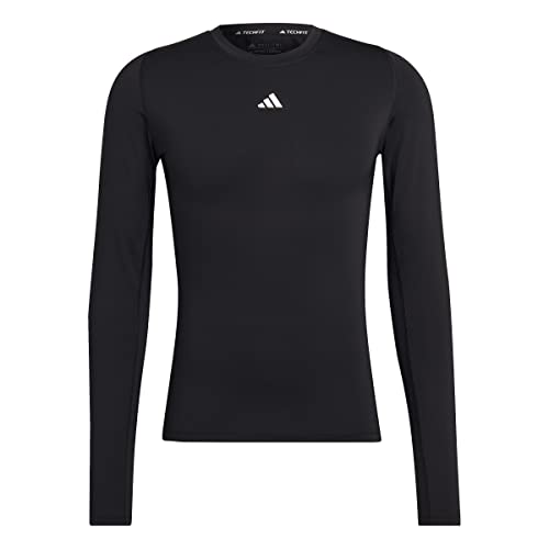 adidas Tf LS Tee męska koszulka z długim rękawem, czarna, S, czarny, S