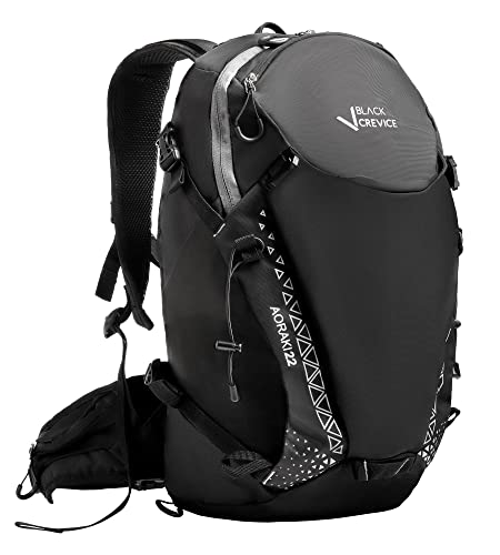 Black Crevice Plecak na wędrówki i rower AORAKI 22 litry, czarny