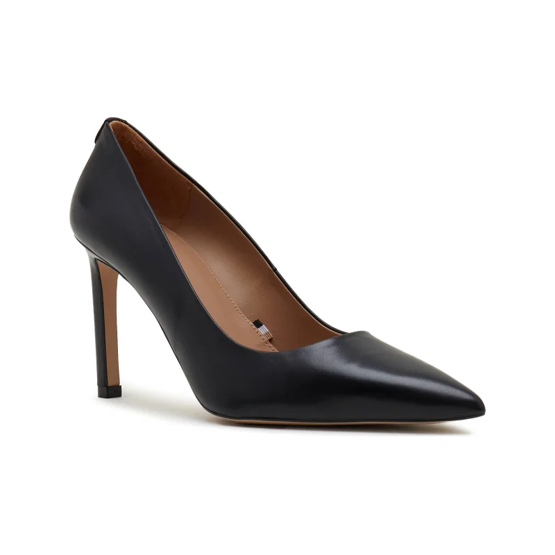 BOSS BLACK Skórzane szpilki Janet Pump