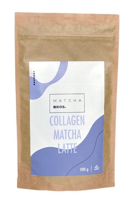 Zielona herbata Matcha Bros. Collagen Matcha Latte 100g