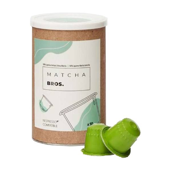 Zielona herbata Matcha Bros. Nespresso Matcha Kapsułki 15g (10x1,5g)