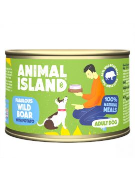 Animal Island Mokra Karma Dla Psa Dziczyzna z Ziemniakami 410 g