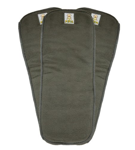 DUŻA Wkładka bambusowo-węglowa (szara) 38x15cm