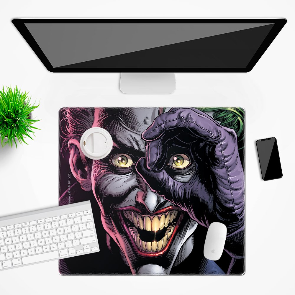 Mata na biurko DC wzór: Joker 018, 50x45cm