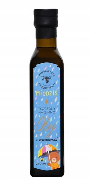 ﻿Sadowscy Olej z czarnuszki dla dzieci 250 ml Miodziś