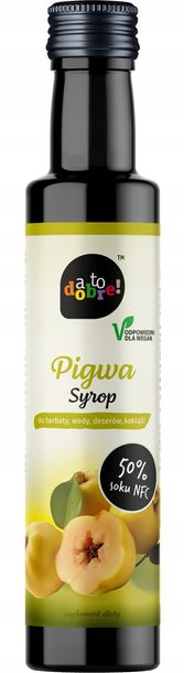 Syrop z soku z pigwy z dodatkiem witaminy C A to dobre!, 250 ml