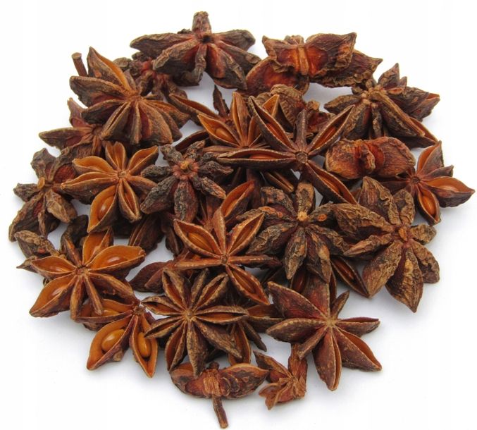 Anyż Gwiaździsty 100g Gwiazdki Naturalny Aromatyczny Kuchnia Zdrowia