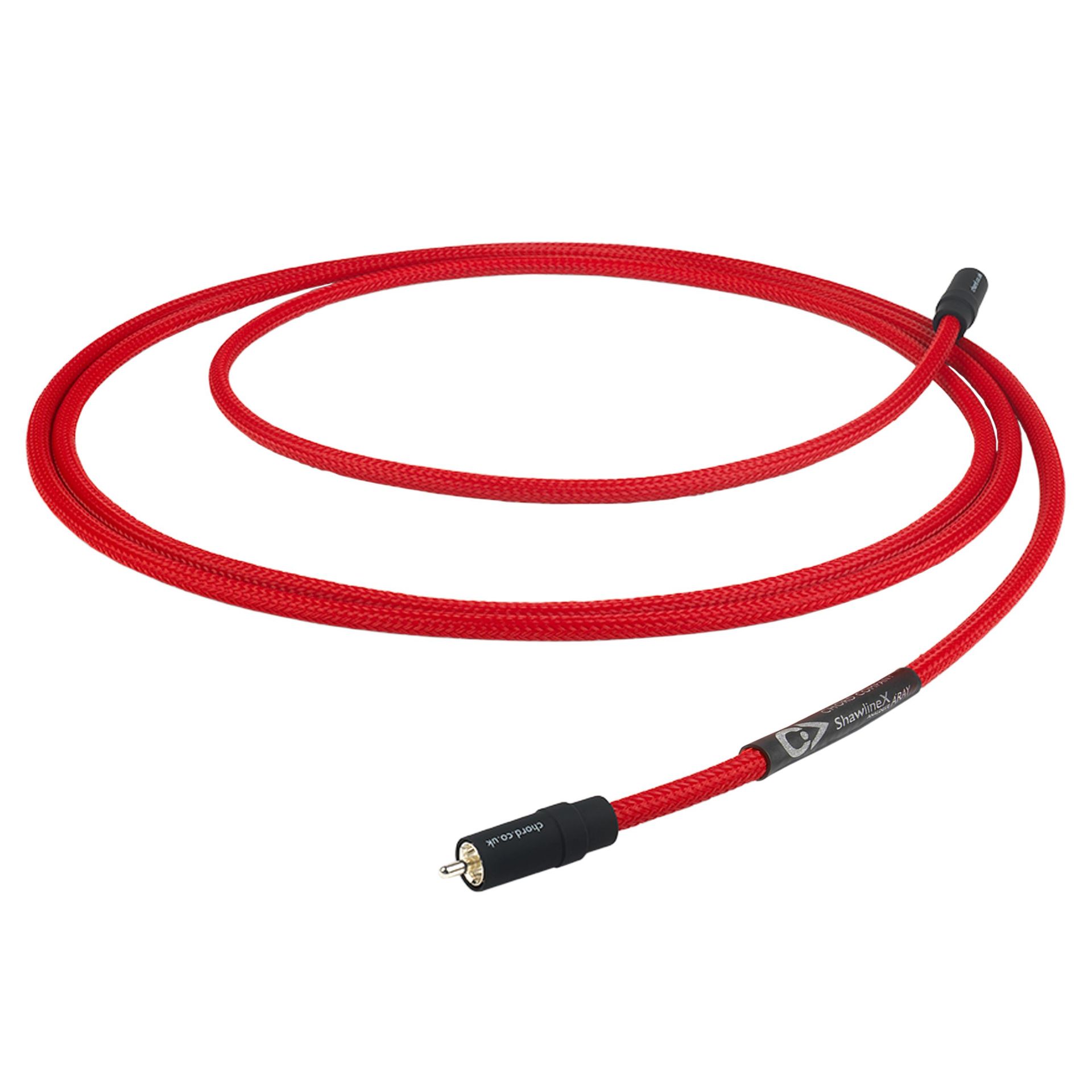 Chord ShawlineX ARAY Analogue Subwoofer Cable - Kabel subwooferowy RCA - RCA 3m 3m ✦ SALON ✦ ZAPYTAJ O RABAT ✦ RATY 30x0%