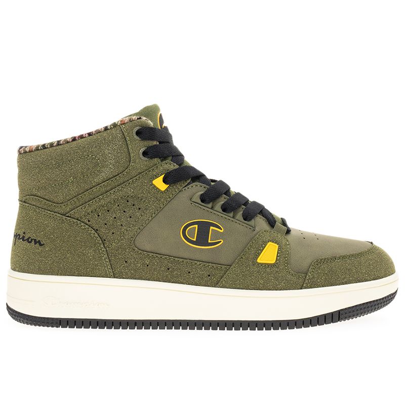 Buty Champion Rebound Mid Winterized S22131-GS521 - zielone