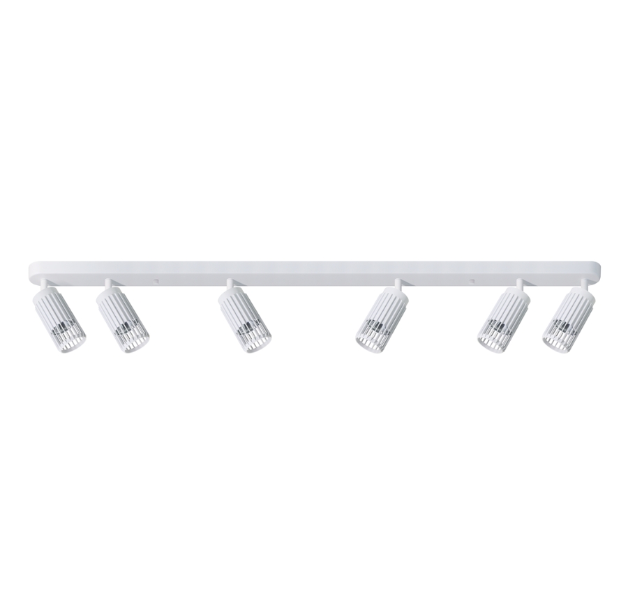 Biała lampa sufitowa - 3X K358 F2-W43