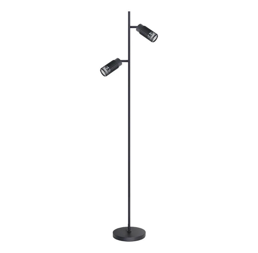 Nowoczesna Czarna Lampa Podłogowa T7-B55