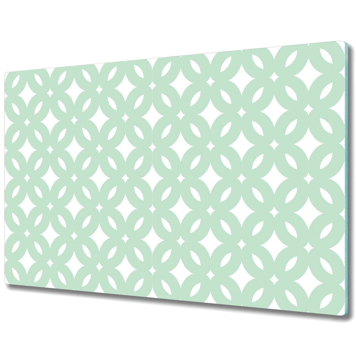 Deska Kuchenna z Wyjątkowym Printem - Geometryczny wzór koła - 80x52 cm