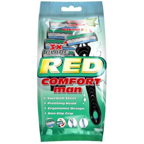 Mattes Red Comfort Man Maszynka do golenia