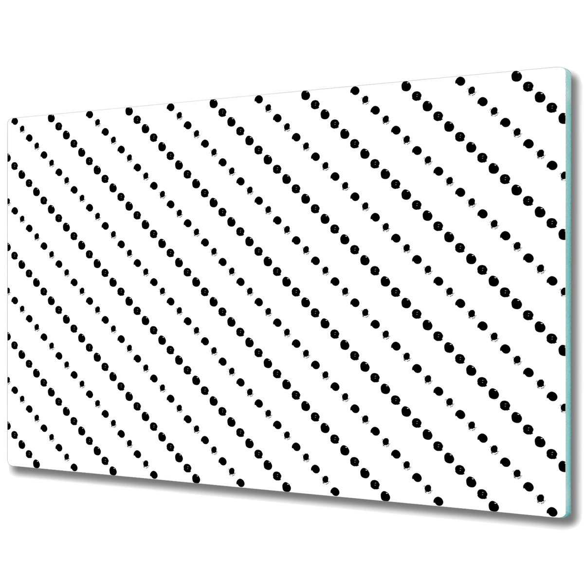 Szklane Deski Kuchenne z Unikalnymi Wzorami - Kropki geometria - 80x52 cm