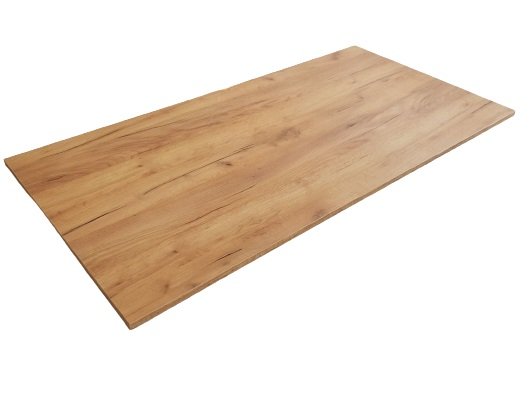 Blat do Biurka 160x70 cm Dąb Craft Złoty