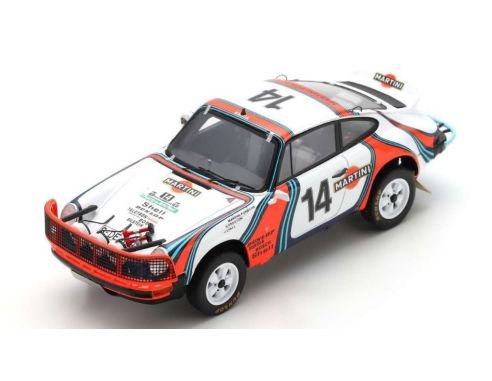 Spark Model Porsche 911 Sc 3.0 Coupe Martini #14 Ra 1:43 S4019