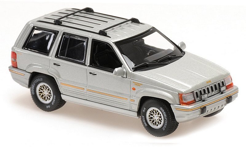 Minichamps Jeep Grand Cherokee 1995 Silver  1:43 940149661