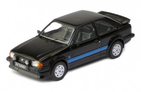 Ixo Models Ford Escort Mk Iii Rs Turbo 1984 Black 1:43 Clc419