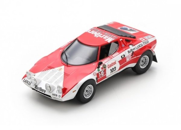 Spark Model Lancia Stratos Hf #103 Winner Rallye Ri 1:43 S9077