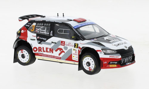 Ixo Models Skoda Fabia Rally 2 Evo Orlen Polska  1:43 Ram858