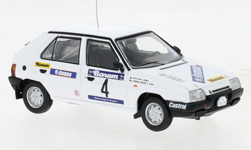 Ixo Models Skoda Favorit 136 L #4 6Th Rallye Va 1 1:43 Rac407