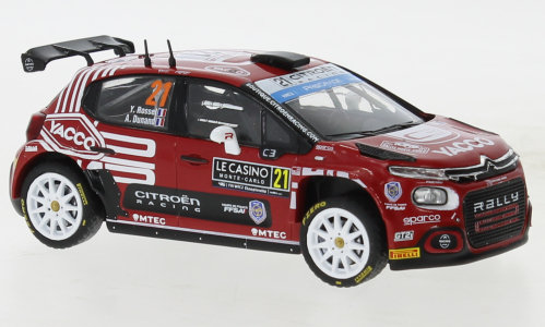 Ixo Models Citroen C3 Rally2 #21 9Th Rallye Monte 1:43 Ram887