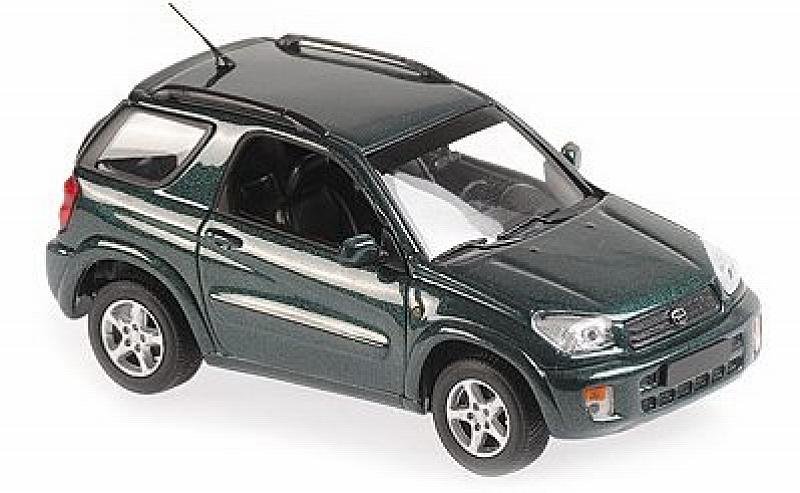 Minichamps Toyota Rav 4 2000 Dark Green Metall 1:43 940166001