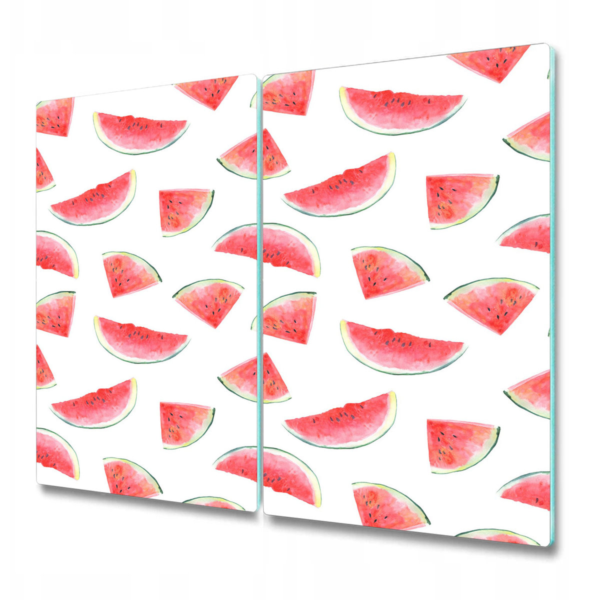 Szklane Deski Kuchenne z Unikalnymi Wzorami - Arbuz - 2x30x52 cm