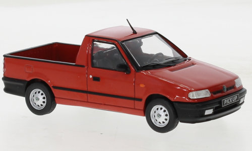 Ixo Models Skoda Felicia Pick Up 1995 Red 1:43 Clc474N