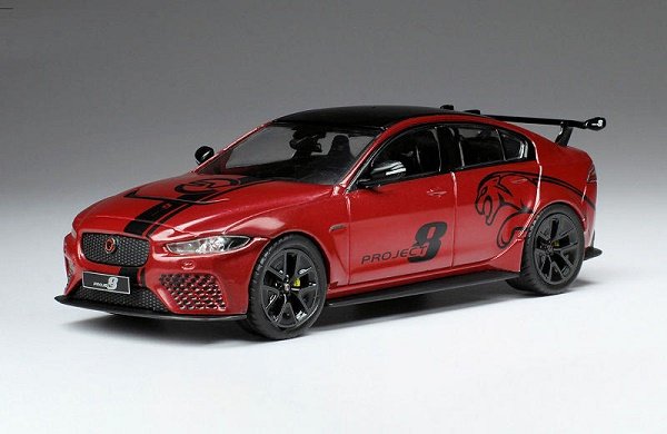 Ixo Models Jaguar Xe Sv Project 8 2017 Red 1:43 Moc300