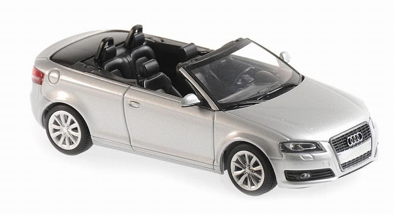 Minichamps Audi A3 Cabriolet 2007 Silver Metal 1:43 940017130