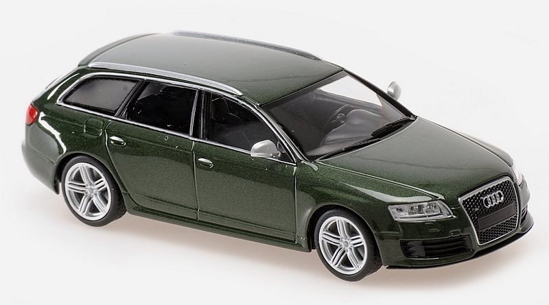 Minichamps Audi Rs 6 Avant (C6) 2008 Dark Gree 1:43 940017210