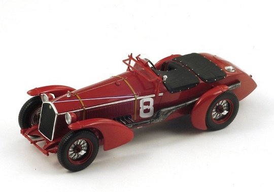 Spark Model Alfa Romeo 8C #8 Sommer - Chinetti Win 1:43 43Lm32