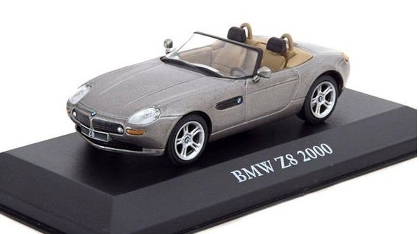 Atlas Bmw Z8 Spider 2000 Grey Met 1:43 2891024