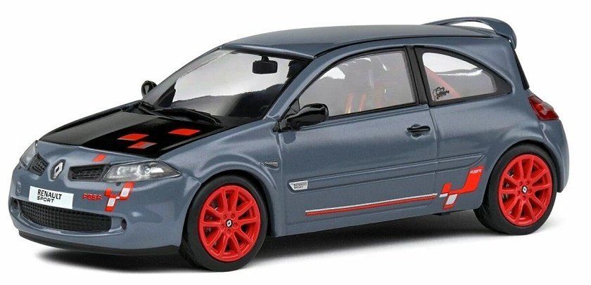 Solido Renault Megane 2 R26-R 2008 Grey 1:43 4310203