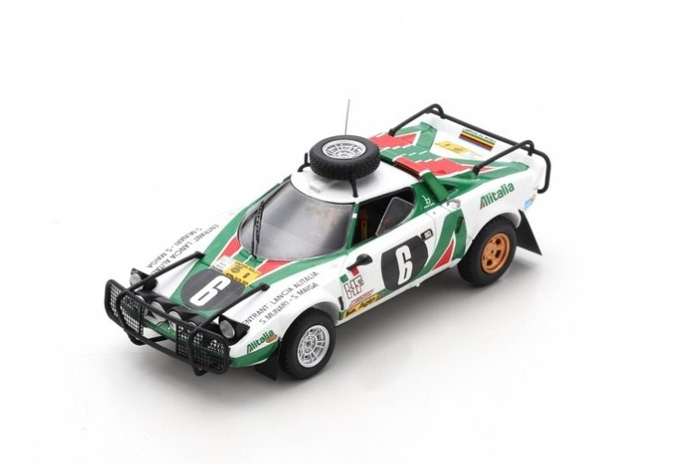 Spark Model Lancia Stratos Hf #6 Safari Rallye 1976 1:43 S9086