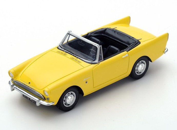 Spark Model Sunbeam Alpine Convertible 1964 Yellow 1:43 S4945