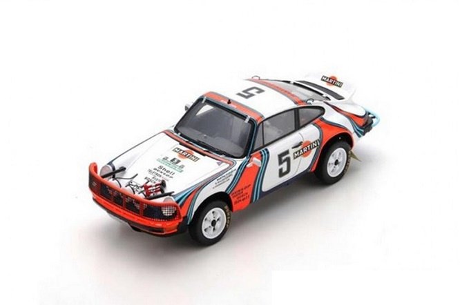 Spark Model Porsche 911 Sc 3.0 #5 4Th Safari Rallye 1:43 S4018