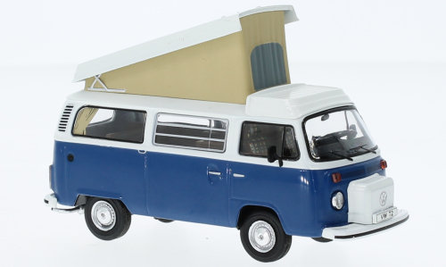 Ixo Models Vw T2 Westfalia With Roof Tent 1978 Bl 1:43 Clc502