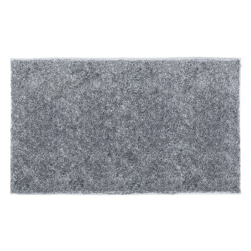 Dywan łazienkowy Q-BATH PREMIUM DECOR 1640 puszysty szary 120 x 70 cm mikrofibra